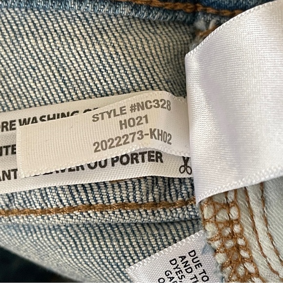 Madewell The Perfect Vintage Jean | Size 32 | Distressed High Rise Magic Pockets - Picture 11 of 13